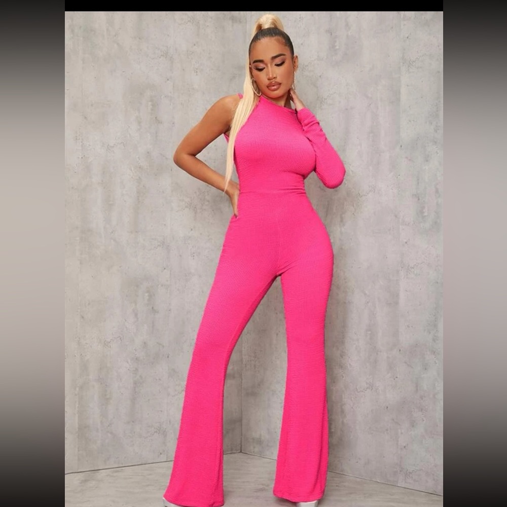 Pink jumpsuit - Picture 4 of 4